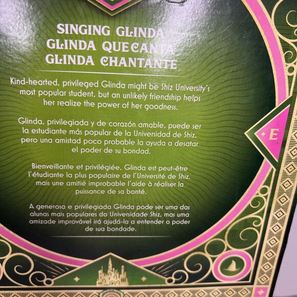 Wicked Singing Glinda Doll -‎ Rare URL Misprint Collectible (wicked.com) NEW - Picture 7 of 13